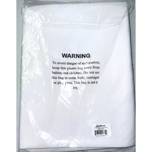 70 In. Round White Polyester Linen Tablecloth For Dining Or Events - Picture 1 of 2